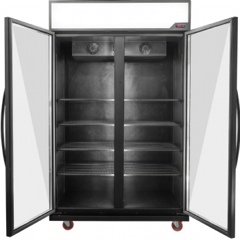LC-1200S Upright Sub Zero Display Fridge with Glass Door for Beverage Promotion