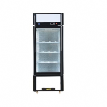 HC-150 Cool and heat convention glass door display cooler for hot drinking and food